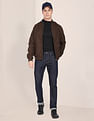 U.S. Polo Assn. Panelled Solid Bomber Jacket