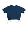 U.S. Polo Assn. Kids Girls Brand Printed T-Shirt