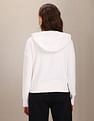 U.S. Polo Assn. Women Solid Hooded Sweatshirt