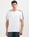 Tommy Hilfiger Shadow Stripe Detail Sleeve T-Shirt
