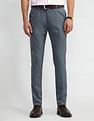 Arrow Slim Fit Mid Rise Trousers