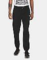 Calvin Klein Men Black Premium Regular Solid Joggers