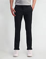 Arrow Sports Slim Fit Solid Trousers
