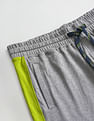 USPA Innerwear Colour Block Logo IYAR Knit Shorts - Pack Of 1