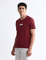 USPA Active Solid Slim Fit T-Shirt