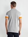 Arrow Sports Pique Knit Heathered Polo Shirt