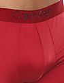 Calvin Klein Underwear Men Red Low Rise Solid Trunks