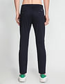 Flying Machine Twill Geometric Print Trousers