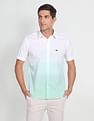 Arrow Sports Short Sleeve Ombre Shirt