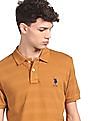 U.S. Polo Assn. Structured Stripe Cotton Polo Shirts