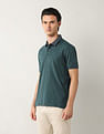 Arrow Solid Pure Cotton Polo Shirt