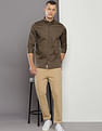 Tommy Hilfiger Slim Fit Sateen Solid Shirt