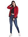 Flying Machine Women Betty Slim Fit Whiskered Jeggings