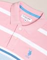 U.S. Polo Assn. Signature Stripe Pique Polo Shirt
