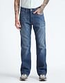 Flying Machine Stone Wash Bootcut Jeans