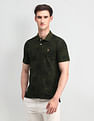 U.S. Polo Assn. Denim Co. Muscle Fit Printed Polo Shirt