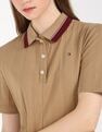 Tommy Hilfiger Cotton Polo Collar T-Shirt Dress