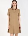 Tommy Hilfiger Cotton Polo Collar T-Shirt Dress