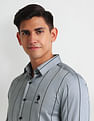 U.S. Polo Assn. Denim Co. Vertical Stripe Slim Shirt