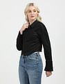 Calvin Klein Jeans Zipped Cotton Long Sleeve Top