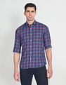 Arrow Sports Tartan Check Casual Shirt