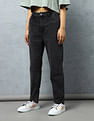 Flying Machine Women High Rise Cropped Mom Fit Jeans