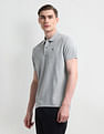 Arrow Sport Heathered Short Sleeve Polo Shirt