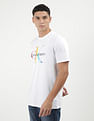 Calvin Klein Crew Neck Monogram T-Shirt