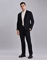 Tommy Hilfiger Solid Regular-Fit Polyester Blazer