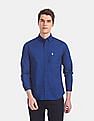 U.S. Polo Assn. Button Down Collar Solid Casual Shirt