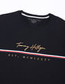 Tommy Hilfiger Embroidered Logo Regular-Fit Cotton T-Shirt