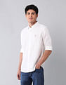 U.S. Polo Assn. Denim Co. Pure Cotton Regular Fit Dobby Shirt