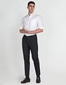 Arrow Self Design Regular Fit Shirt