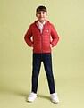 U.S. Polo Assn. Kids Hooded Solid Puffer Jacket