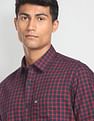 Arrow Sports Tartan Check Cotton Casual Shirt