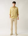 Arrow Sport Floral Printed Printed Pure Cotton Shirt