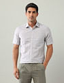 Arrow Grid Tattersall Checked Liberty Classic Fit Shirt