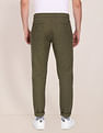 U.S. Polo Assn. Austin Trim Fit Solid Casual Trousers
