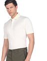 Arrow Mercerised Cotton Jacquard Polo Shirt