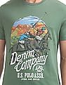U.S. Polo Assn. Denim Co. Muscle Fit Printed T-Shirt
