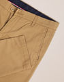 U.S. Polo Assn. Austin Trim Fit Solid Casual Trousers