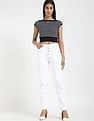 Tommy Hilfiger Slim-Fit Cotton Boat Neck Crop Top