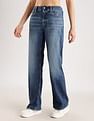Calvin Klein Mid-Wash Relaxed-Fit High Rise Jeans