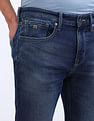 Flying Machine Slash Slim Tapered Fit Blue Jeans