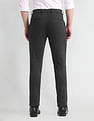 Arrow Newyork Smart Flex Heathered Trousers