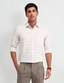 Arrow Manhattan Slim Fit Checked Shirt