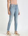 Calvin Klein Jeans Women Solid High Rise Skinny Fit Jeans