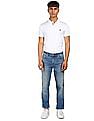 Calvin Klein Men Blue Mid Rise Stone Wash Jeans