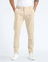 Flying Machine Slim Tapered Twill Trousers