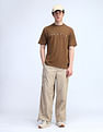 Flying Machine Cotton Relaxed Fit T-Shirt
